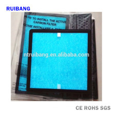 higher air permeability replacement air conditioner hepa and activated carbon air filter